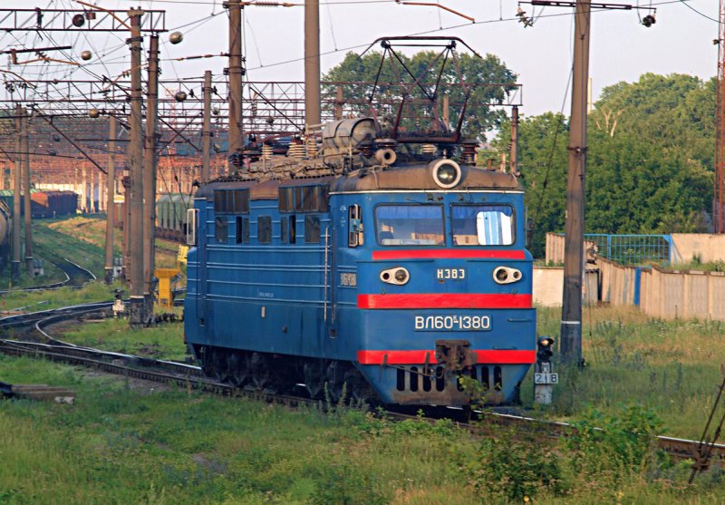Вл60 ночью