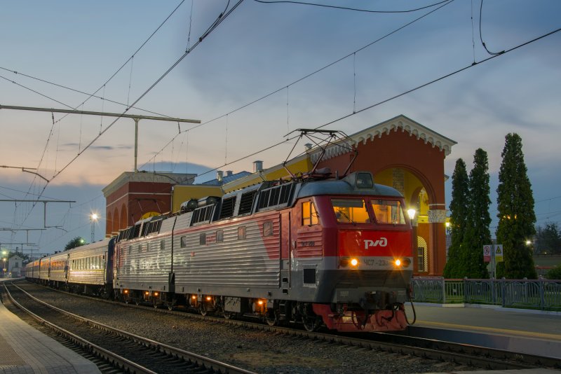Поезд 129ы Красноярск Анапа