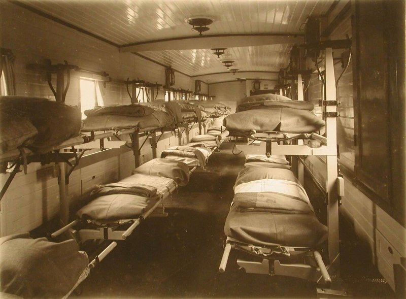 Санитарный вагон 1941-1945
