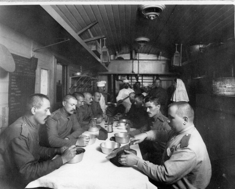 Санитарный поезд 1914