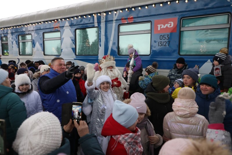 Новогодний экспресс поезд в Великий Устюг