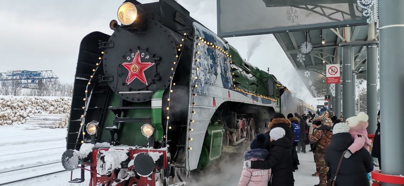 Великий Устюг паровоз 2022