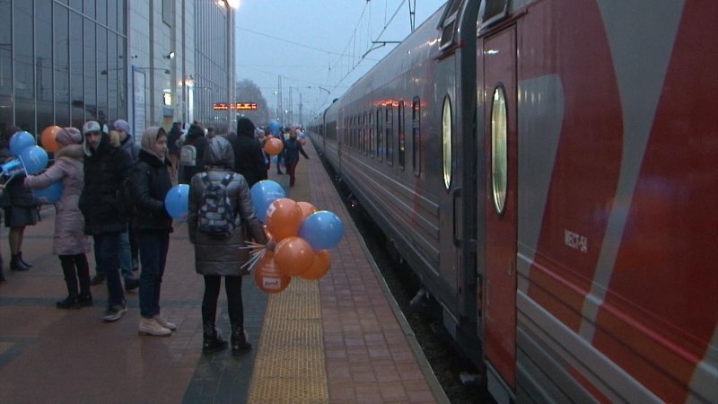 Поезд ласточка в москве