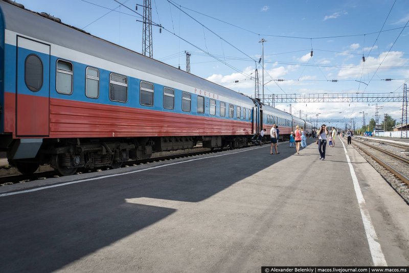Поезд 061м Владивосток Москва св