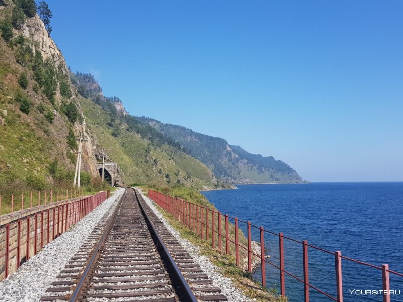 Кругобайкальская железная дорога виадук