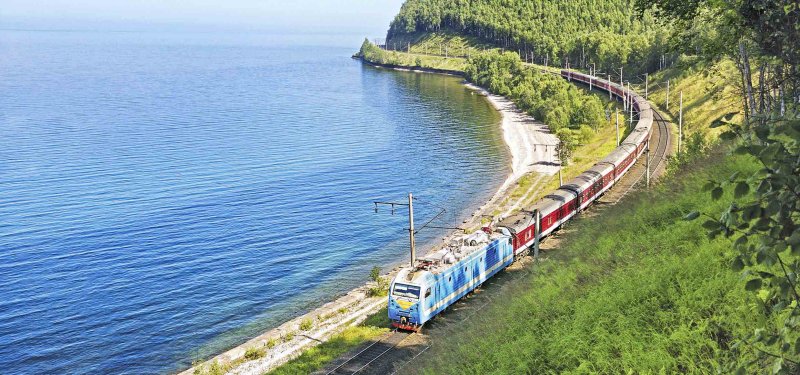 Байкал Кругобайкальская железная дорога