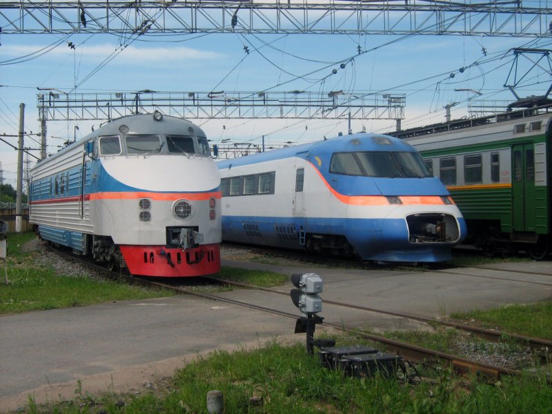 Электропоезд Сокол в пути