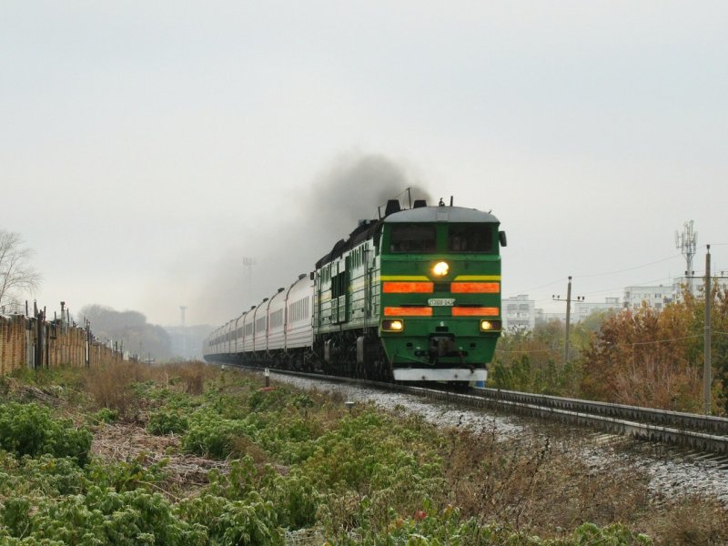 Поезд Сура Пенза вагоны