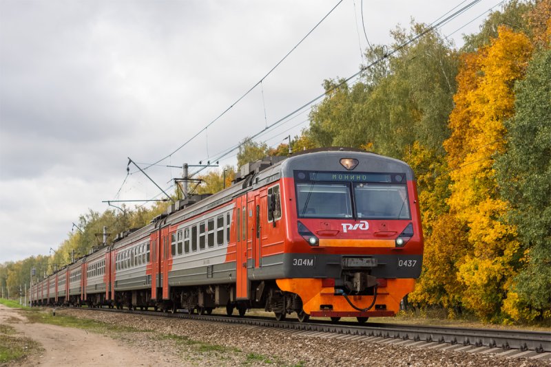 Электропоезд эд4м 031