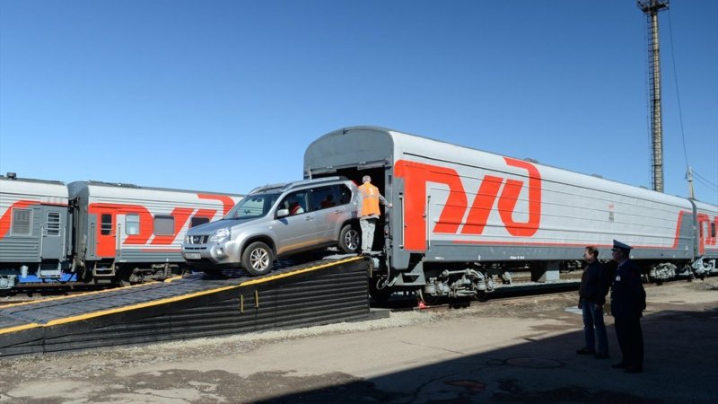 Автомобилевозы ЖД вагоны