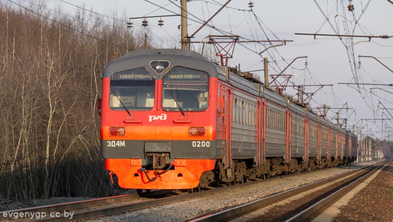 Электропоезд эд4м электричка