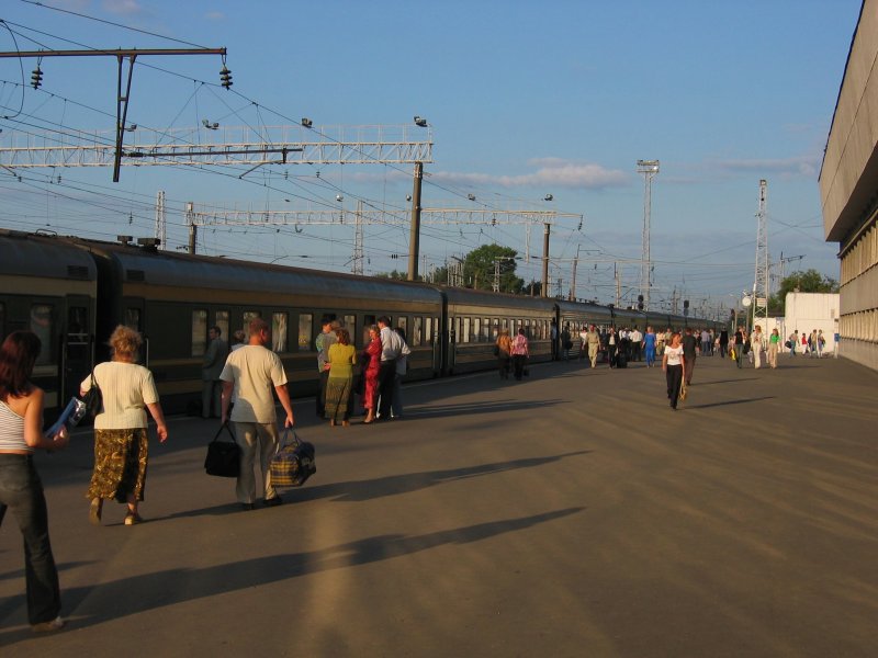 Двухэтажный поезд на санкт петербург