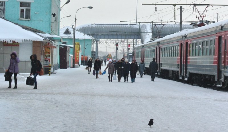 Электричка Вологда буй
