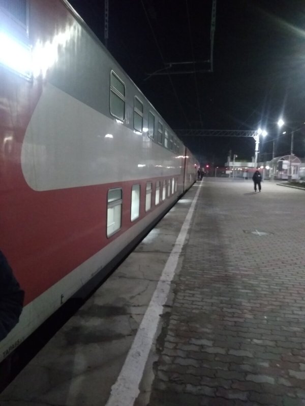 Двухэтажный поезд Москва
