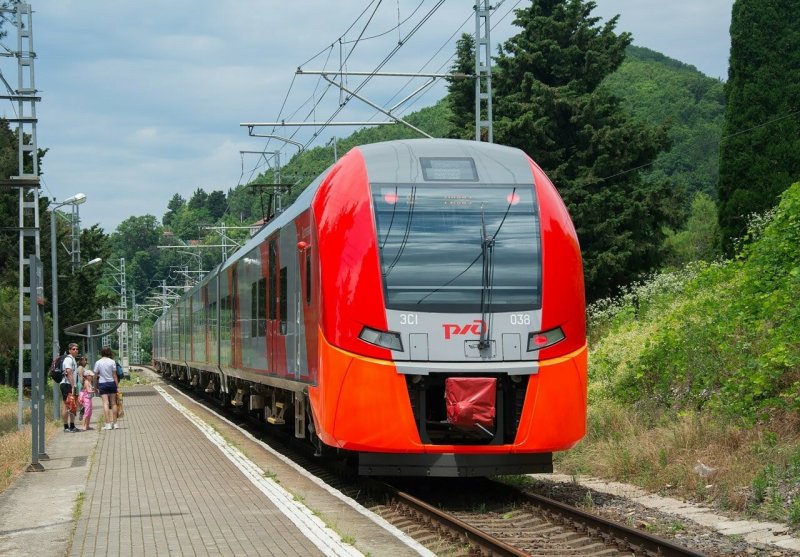 Ласточка электропоезд Краснодар Сочи