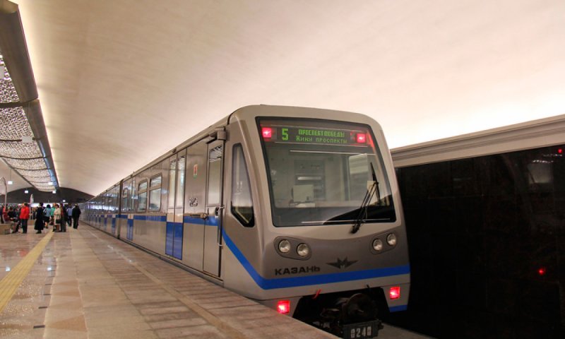 Вагон метро Казань Русич