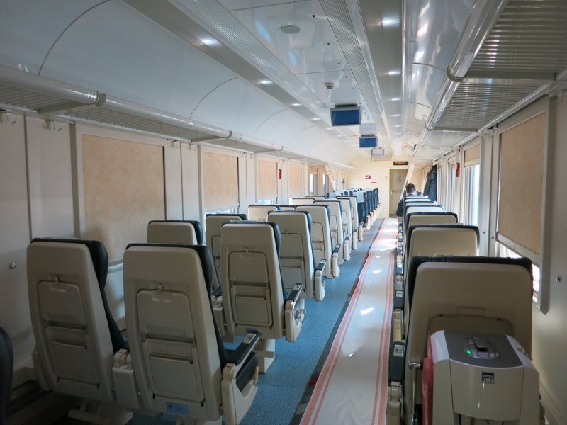 Сидячий вагон РЖД 2с