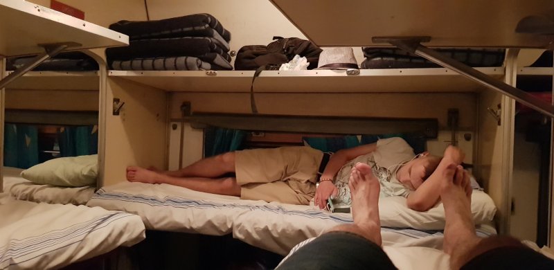 Купе РЖД верхняя полка
