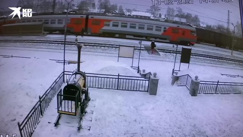 В Шараповой охоте поезд сбил
