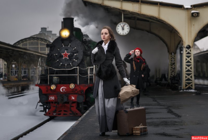 Железная дорога в 1906 году