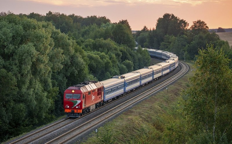 Пассажирский тепловоз тэп70бс