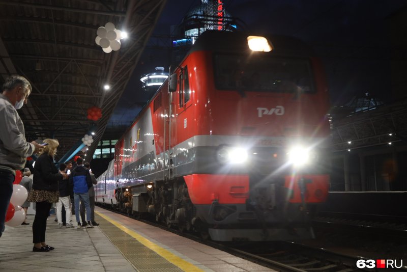 Поезд 063 в Санкт-Петербург Самара