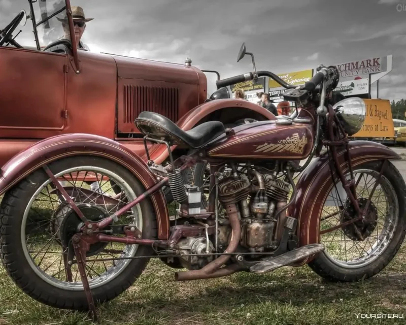 Мотоцикл indian 1968