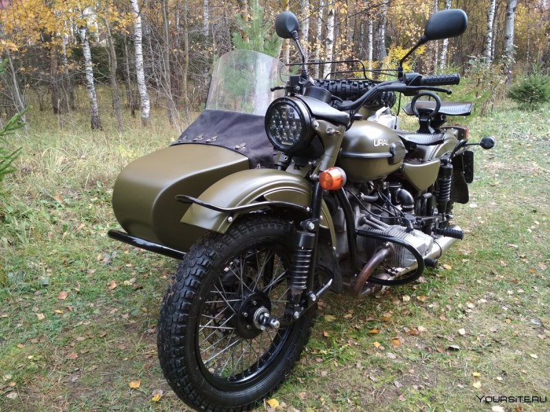 Мотоцикл Урал турист 2wd