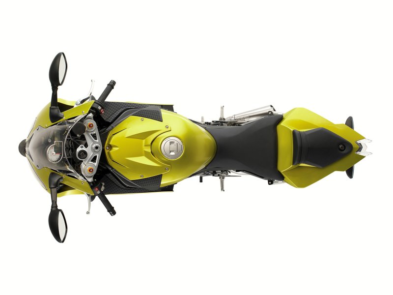 BMW s1000rr вид сверху