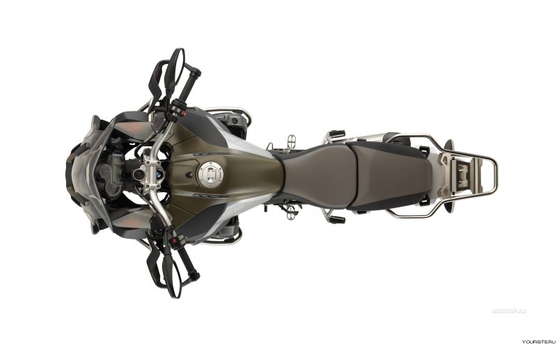 BMW r1200gs Adventure вид сверху