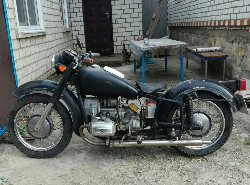 Бак от к-750 на Днепре