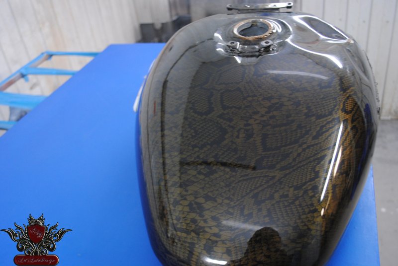 Бак Harley Davidson на Honda Steed