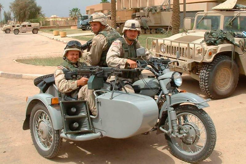 Военный мотоцикл Урал