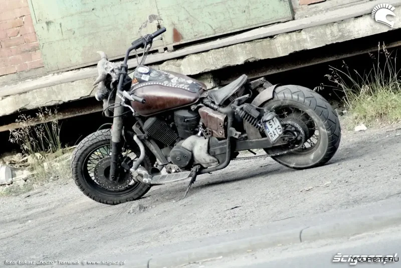 Honda Shadow rat Style