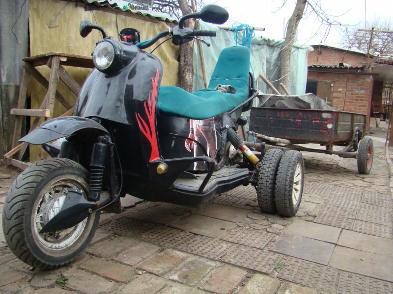 Мотороллер т 200 грузовой
