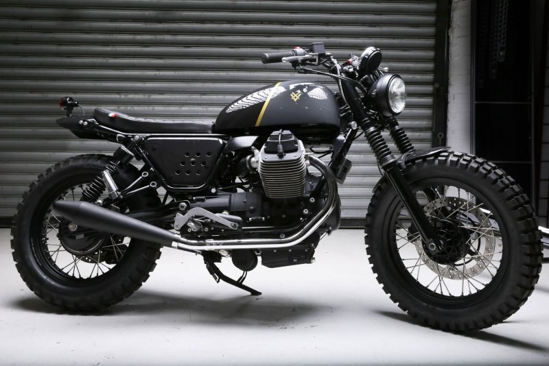 Moto Guzzi скремблер