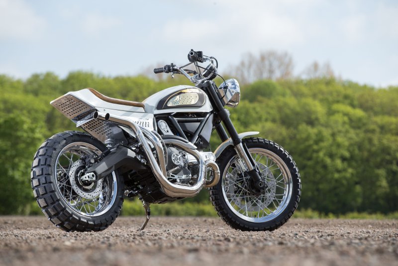Электромотоцикл Scrambler