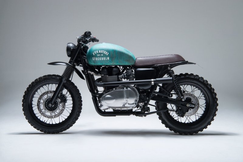 Скрэмбл Cafe Racer мотоцикл