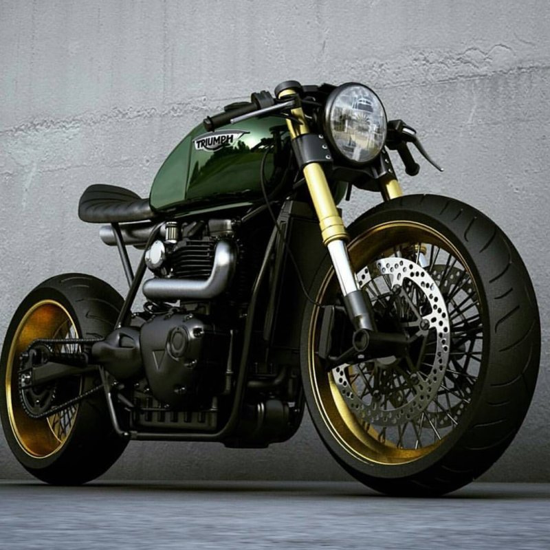 Мотоцикл Триумф Cafe Racer