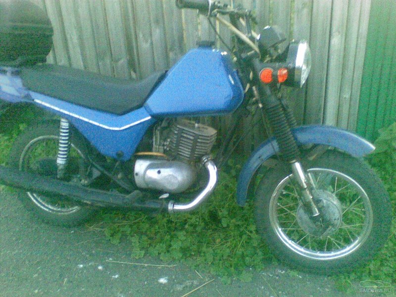 Мотоцикл ЗИД Сова 175 синего