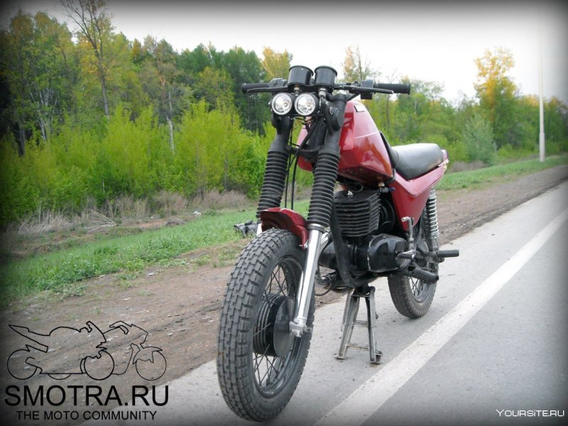 Мотоцикл ЗИД Сова 175 подножка