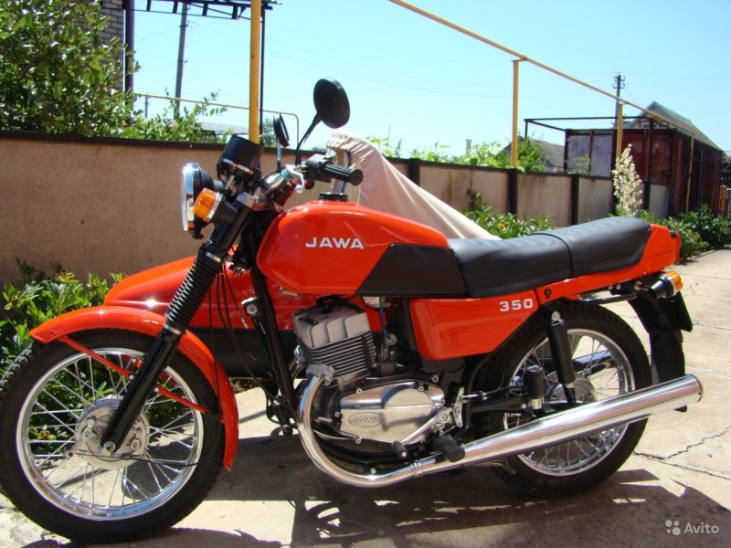 Jawa 638 белая