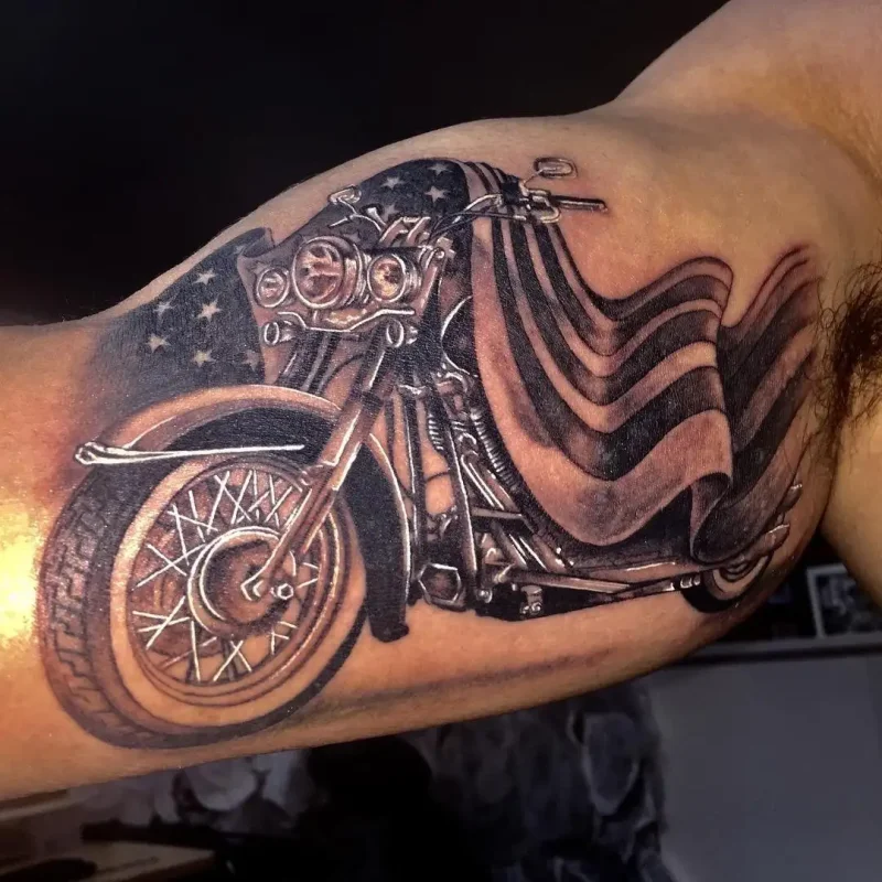 Harley Davidson стиль Чикано