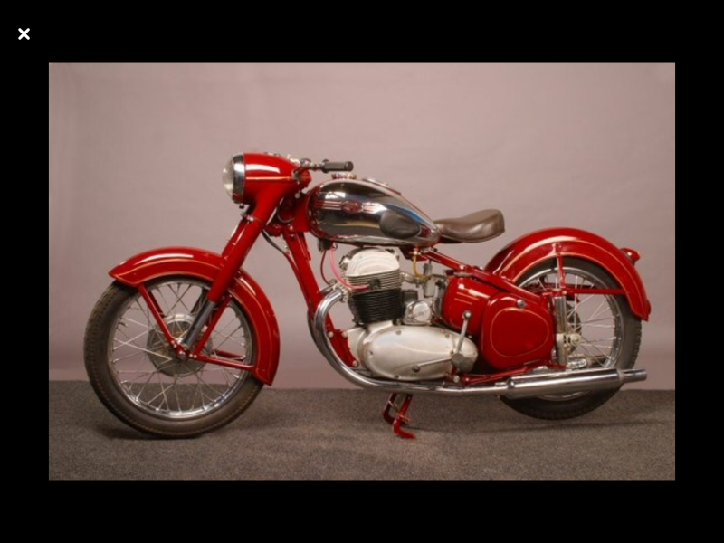 Jawa 500 OHC модель