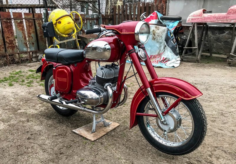 Jawa 250 двухцилиндровая