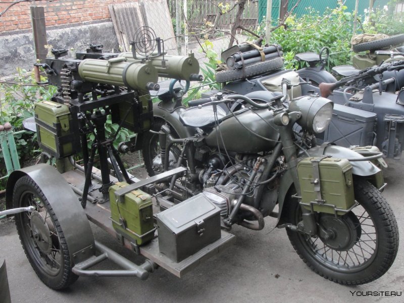 Военный мотоцикл Урал 8.1037