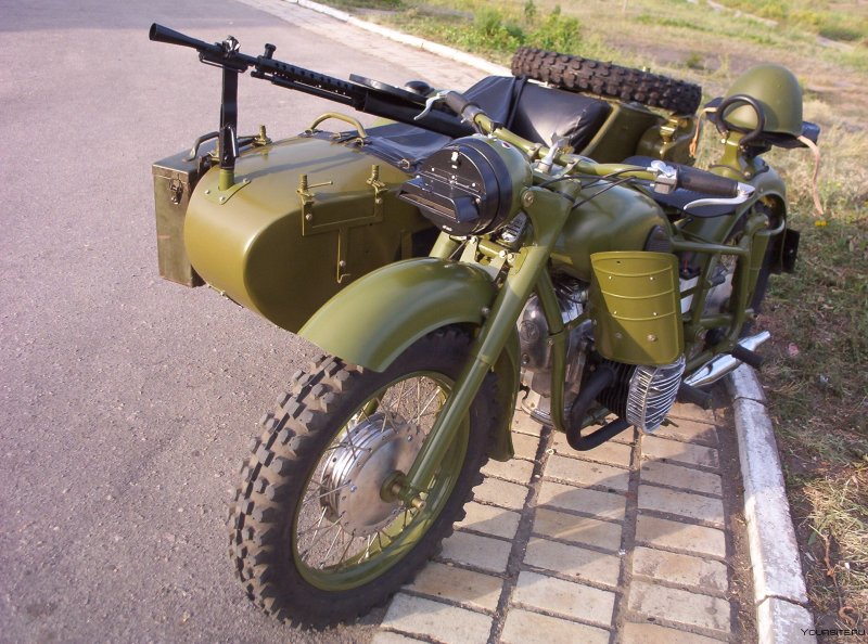 Мотоцикл Урал армейский