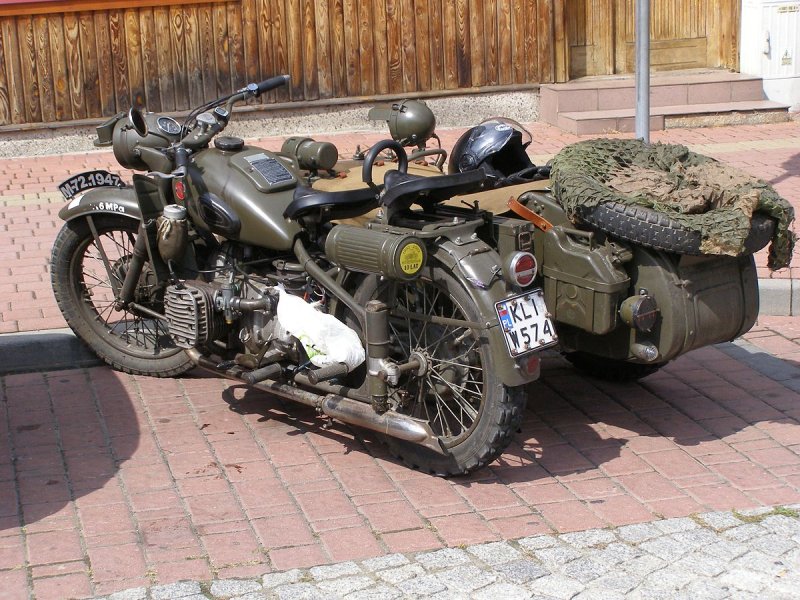 Армейский мотоцикл «Урал» м-72