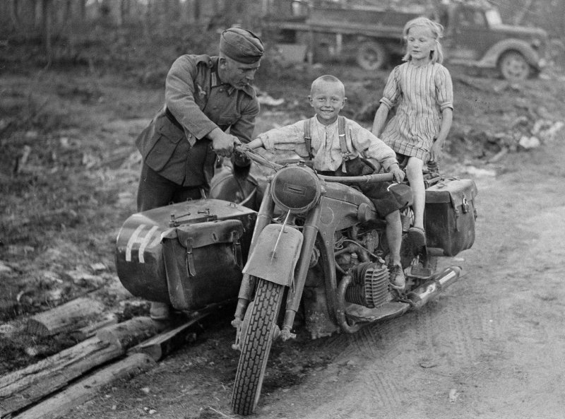 Немецкий мотоцикл 1941