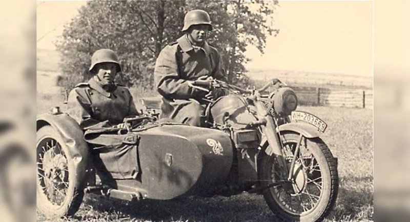 Triumph 1940 Motorrad Wehrmacht